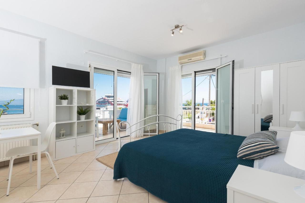 Urban Sea Side Apartments Limenas  Bagian luar foto